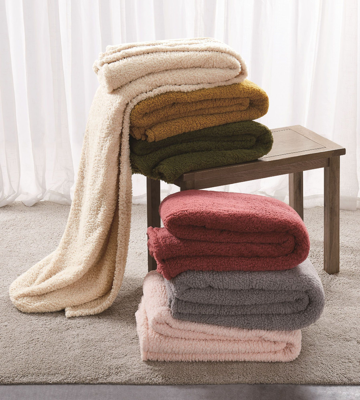 Plume 100% Cotton Feather Touch Antimicrobial Towel 6 Piece Set Seafoa